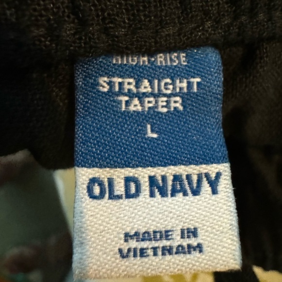 NWT Old Navy Linen Blend High-Waisted Cropped Pants - Picture 5 of 5